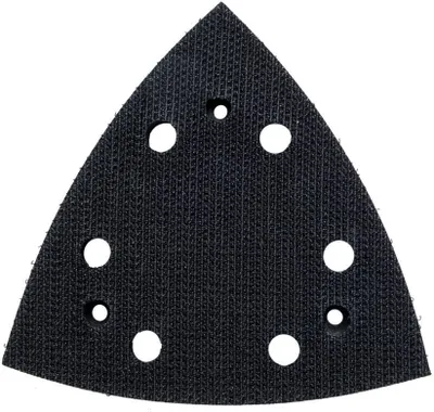 Produktbild von Primaster Schleifteller für Dreieckschleifer PMDR280 kletthaftend gelocht 9 x 9 cm