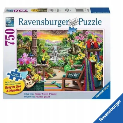 Produktbild von Ravensburger Puzzle Premium 750 Teile Odpoczynek w Tropikach