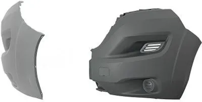 Produktbild von DIEDERICHS Stoßstange Stoßfänger vorne Links für FIAT Ducato Kastenwagen (250, 290) Grau 3484853