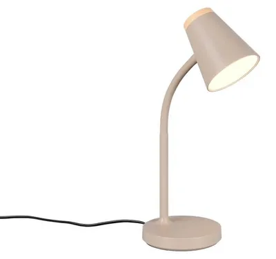 Image de Lampe de table LED, beige chaud, flexible, H 36 cm