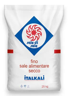 Obrázok produktu pre Sušené morské soľ, hrubá, potravinárska – 25 kg vo vrecku
