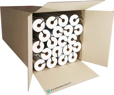 Produktbild von Scorprotect® voller Karton Alu PUR Rohrschale / Rohrisolierung mit Gewebemantel selbstklebend : 22 mm Rohr x 30 mm Isolierstärke Rohr x Isolierstärke: 22 mm Rohr x 30 mm Isolierstärke