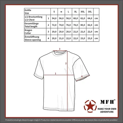 Zdjęcie produktu dla MFH US T-Shirt z półrękawkiem w kamuflażu plamistym rozmiar XL