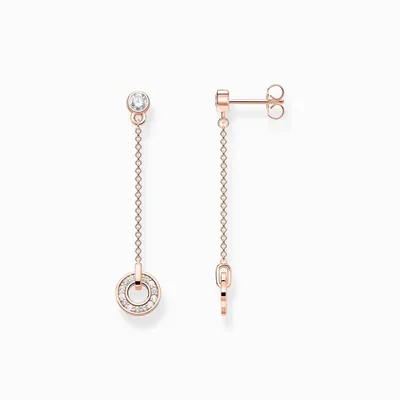 Image de Thomas Sabo - H2063-416-14 - Boucles d'oreilles - Femme - Argent 925 plaqué or rose