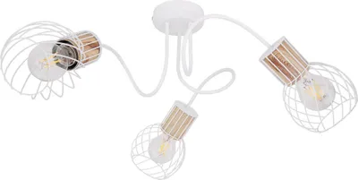 Produktbild von Deckenlampe, Gitter Design, weiß, 60 cm