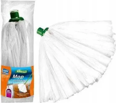 Produktbild von Viskosestreifenmopp weiß super saugfähig XL