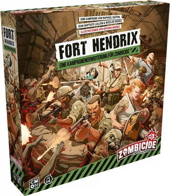 Produktbild von Zombicide 2. Edition - Fort Hendrix