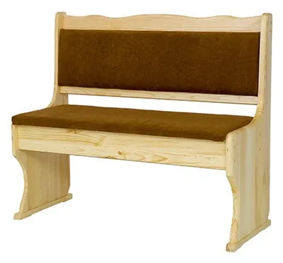 Immagine prodotto di Panca in legno Panca 100 cm in legno massiccio di pino Panca da cucina in vero legno
