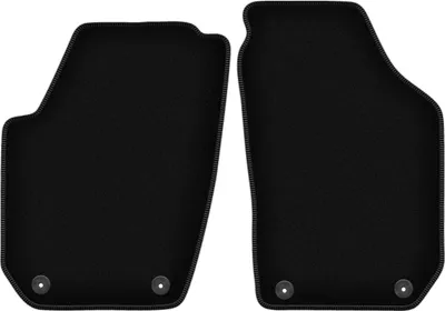 Immagine prodotto di Wielganizator Tappetini anteriori in velluto per Skoda Fabia II (2007-2014, hatchback, station wagon) neri, set 2 pz, con fissaggi