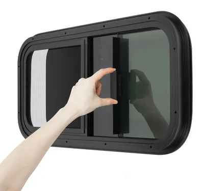 Productafbeelding van Camperraam 60x30cm - Aluminium met Insectenbescherming
