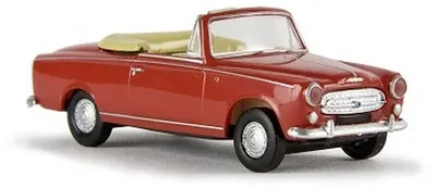 Produktbild von Brekina 29150 -  1/87 Peugeot 403 Cabrio  Rot Von Drummer - Neu