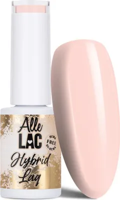 Image de AlleLac Creamy French vernis à ongles hybride sans HEMA/DiHEMA, 5 g, n° 192