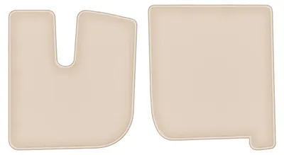 Produktbild von DURBAN Beige Velours-Fußmatten-Set für Iveco Stralis Nutzfahrzeug (2003-2019)