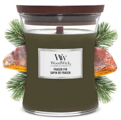 Image de Woodwick FRASIER FIR MEDIUM HOURGLASS 275G