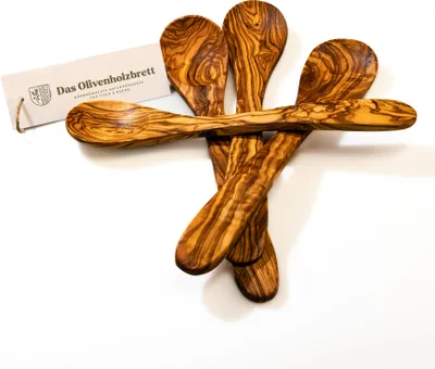 Produktbild von 4er Set Löffel aus Olivenholz 20 cm