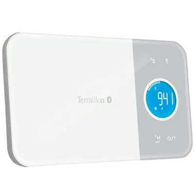 Obrázok produktu pre Terraillon CKG51350WM, Elektronická kuchynská váha, 5 kg, 1 g, Šedá, Biela, Sklo, Obdĺžnik
