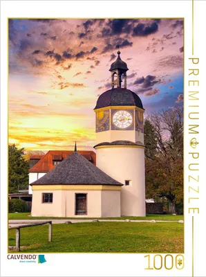 Produktbild von CALVENDO Puzzle Uhrturm | 1000 Teile Lege-Größe 64x48cm Foto-Puzzle für glückliche Stunden