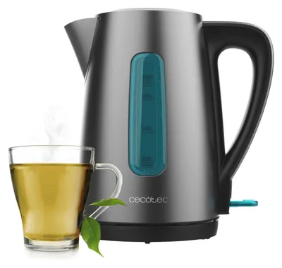 Productafbeelding van Cecotec 01425, 1,7 liter, 2200 W, Roestvrij staal, Roestvrij staal, Waterniveau-indicator, Oververhittingsbeveiliging