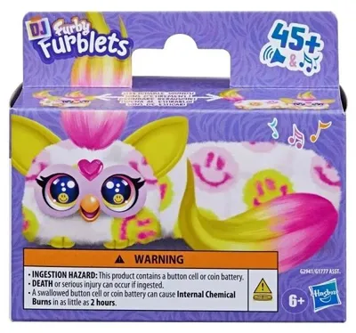 Image de Furby G29415L00, 6 ans, piles LR44, batterie