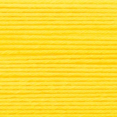 A close-up, full-frame shot of yellow yarn.