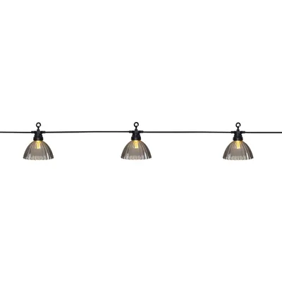 Produktbild von Eglo 900215 CUBONE LED Außen-Leuchtband/-stab 12x0,066W 4950x90mm Grau Schwarz IP44