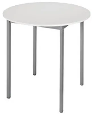 Produktbild von SODEMATUB Mehrzwecktisch lichtgrau, dunkelgrau rund, Vierkantrohr grau, 80,0 x 80,0 x 74,0 cm