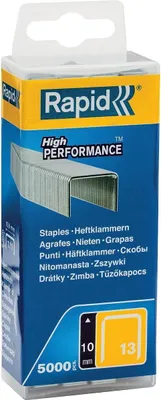 Produktbild von 5000Stück Rapid Tackerklammern Typ 13 Klammern 10mm Klammern Tacker Heftklammern
