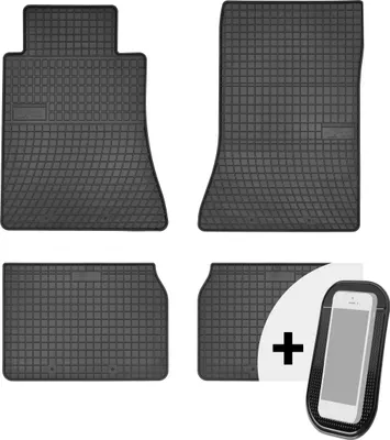 Produktbild von Gummimatten Auto Fußmatten Automatten Passgenau 4-teilig Set - passend für Mercedes W124 1984-1997