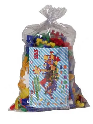 Zdjęcie produktu dla Zestaw klocków do budowania zoo (235 elementów w torbie)