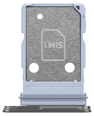 Image de Clappio, support de carte SIM double nano de rechange pour Samsung Galaxy S25 Edge, bleu