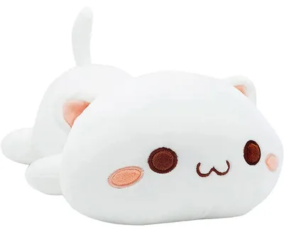 Immagine prodotto di Peluche a forma di gatto, 65 cm. Morbido, soffice, ideale come giocattolo o regalo per bambini