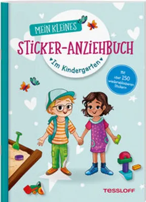 Obrázok produktu pre Mein kleines Sticker-Anziehbuch. Im Kindergarten