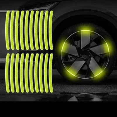 Produktbild von 20 reflektierende Felgenaufkleber für Autos