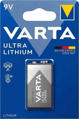 Immagine prodotto di Varta Ultra Lithium battery 9V in blister