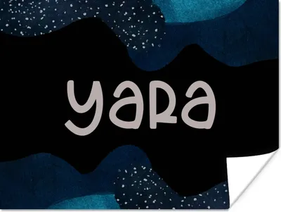 Produktbild von MuchoWow® Poster Yara - Pastell - Mädchen 120x90 cm - Wandbild