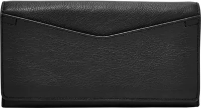 Produktbild von FOSSIL Caroline Continental Flap Wallet RFID Black