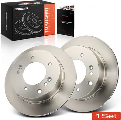 Image de Frankberg 2x disques de frein essieu arrière pour KIA Sorento I JC 2.4L 2.5L 3.5L 2002-2009