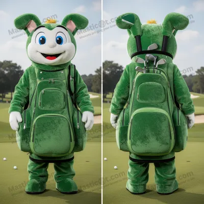 Immagine prodotto di Mascotte MASTICOT Gonfiabile a Forma di Borsa da Golf Verde Smeraldo