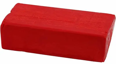 Produktbild von Creativ Company Klassischer, weicher Modellierton, Rot, 500g