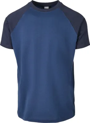 Obrázok produktu pre Urban Classics - Kontrastné tričko RAGLAN blau / navy - S