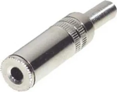 Produktbild von S/CONN maximum connectivity Klinkenkupplung Mono 3,5mm, Metall (51110-M)
