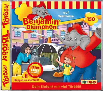 Produktbild von CD Benjamin Blümchen #150 auf Weltreise
