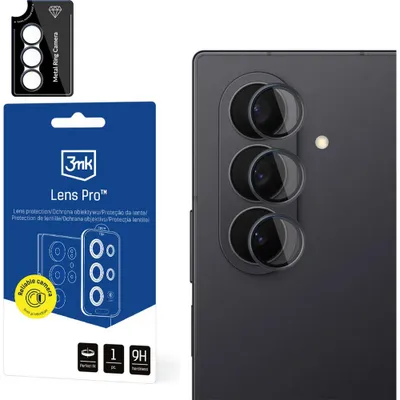 Obrázek produktu pro Ochranné sklo na objektiv fotoaparátu pro Galaxy Z Fold8 Ultra, 3mk Lens Protection Pro, černé barvy