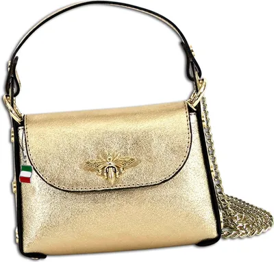 Produktbild von Florence Leder Tasche Umhängetasche gold OTF817Z