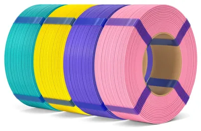 Obrázok produktu pre Sada filamentu PLA na 3D tlač bez cievky