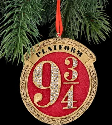 Produktbild von Christbaumschmuck - Harry Potter Gleis 9 3/4