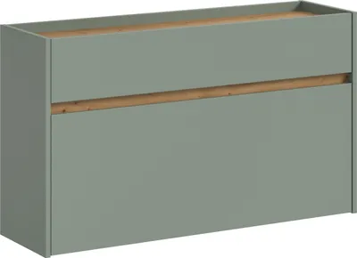 Produktbild von Schuhkommode >Drive< in Salbei - 61x110x32cm (BxHxT)