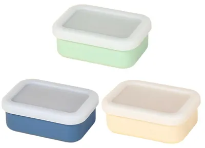 3er-Set Silikon-Gefrierbehälter, 250 ml, leckdicht, wiederverwendbar