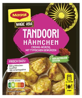 Zdjęcie produktu dla Maggi Fix Magic Asia Kurczak tandoori po indyjsku, opakowanie 31 g