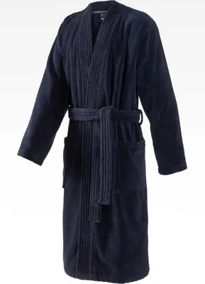 Produktbild von JOOP! Herrenbademantel Kimono 1647 Farbe blau Größe 50/52